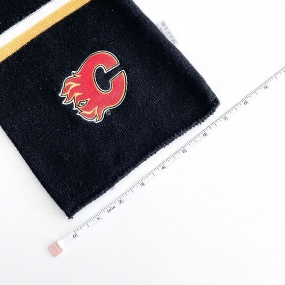 Scotiabank Calgary Flames Unisex We Are The C Red 2015 Home Opener Knit Scarf - Picture 5 of 6